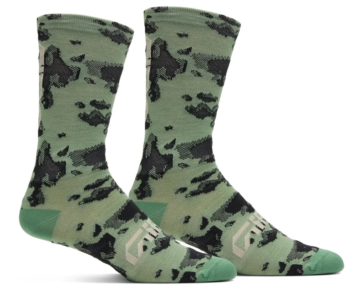 Giro Seasonal Merino Wool Socks (Motion Green) (S)
